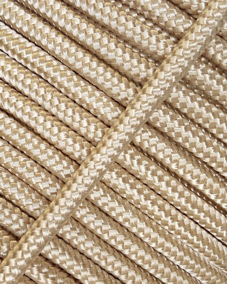PES reinforced djembe drum rope 5 mm Sand 100 m