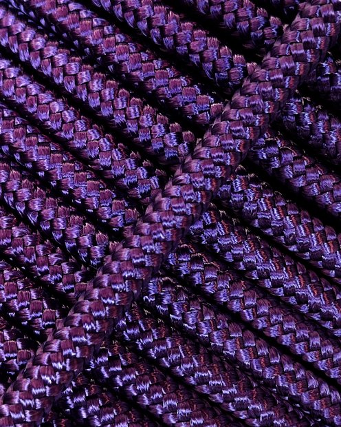 PES reinforced djembe drum rope 5 mm Violet 20 m