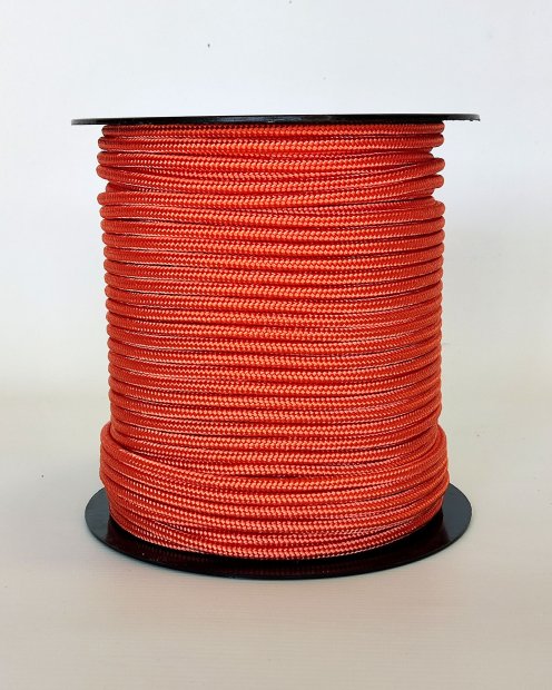 PES reinforced djembe drum rope 5 mm Copper 100 m