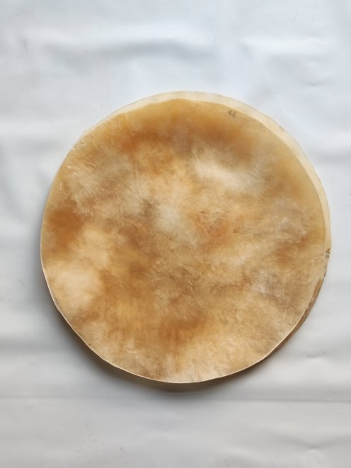 Buffalo skin or very very thick steer skin without hair for djembe drum