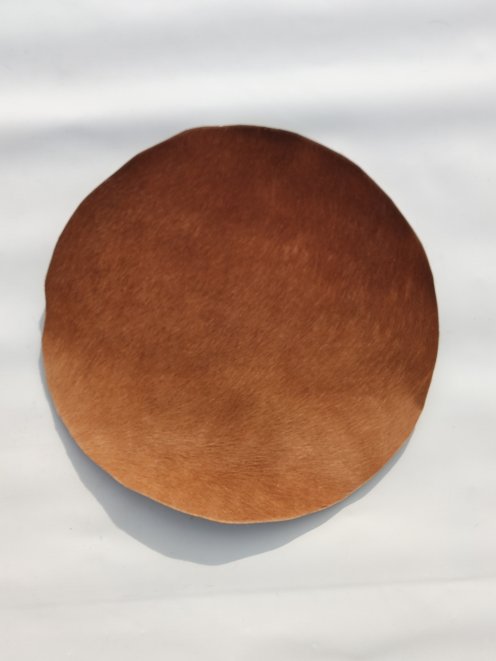 Thick horse skin with hair for djembe drum