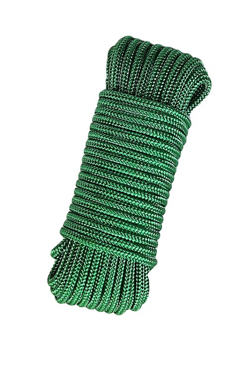 PES reinforced djembe drum rope 5 mm Green 20 m