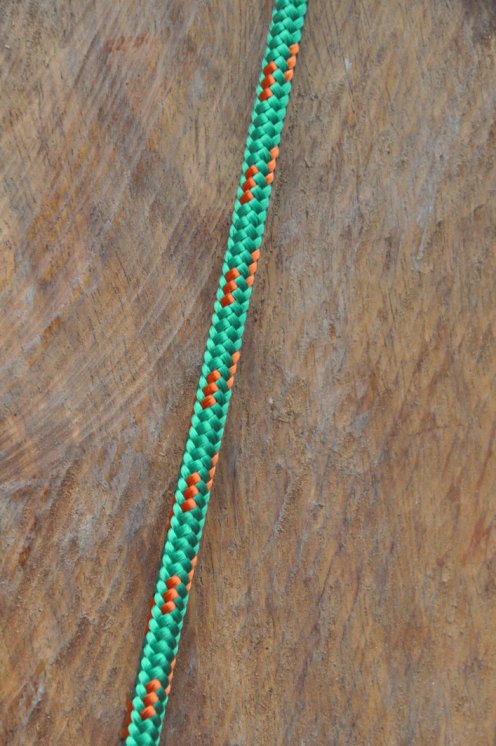 Ø5 mm green / orange alpine rope for djembe drum - Djembe rope