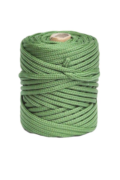 PA djembe drum hollow rope 6 mm Green 60 m