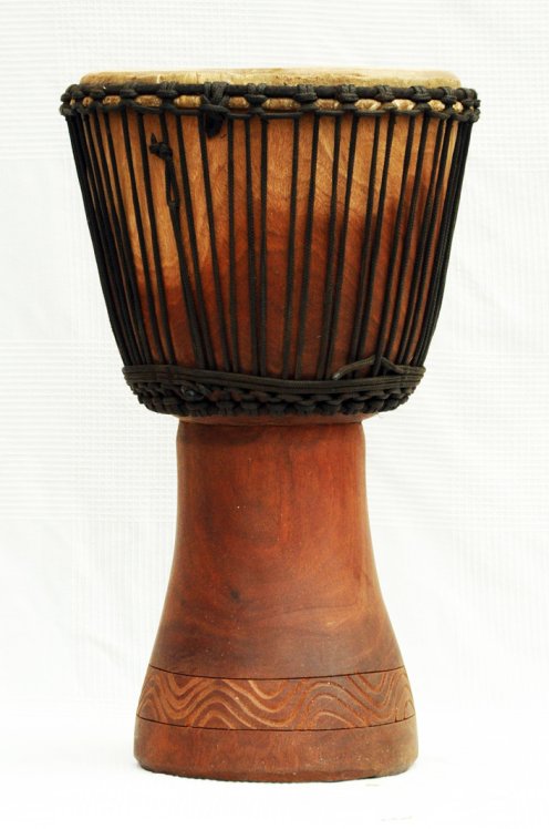 Djembe for sale - Large mahogany Mali djembe drum
