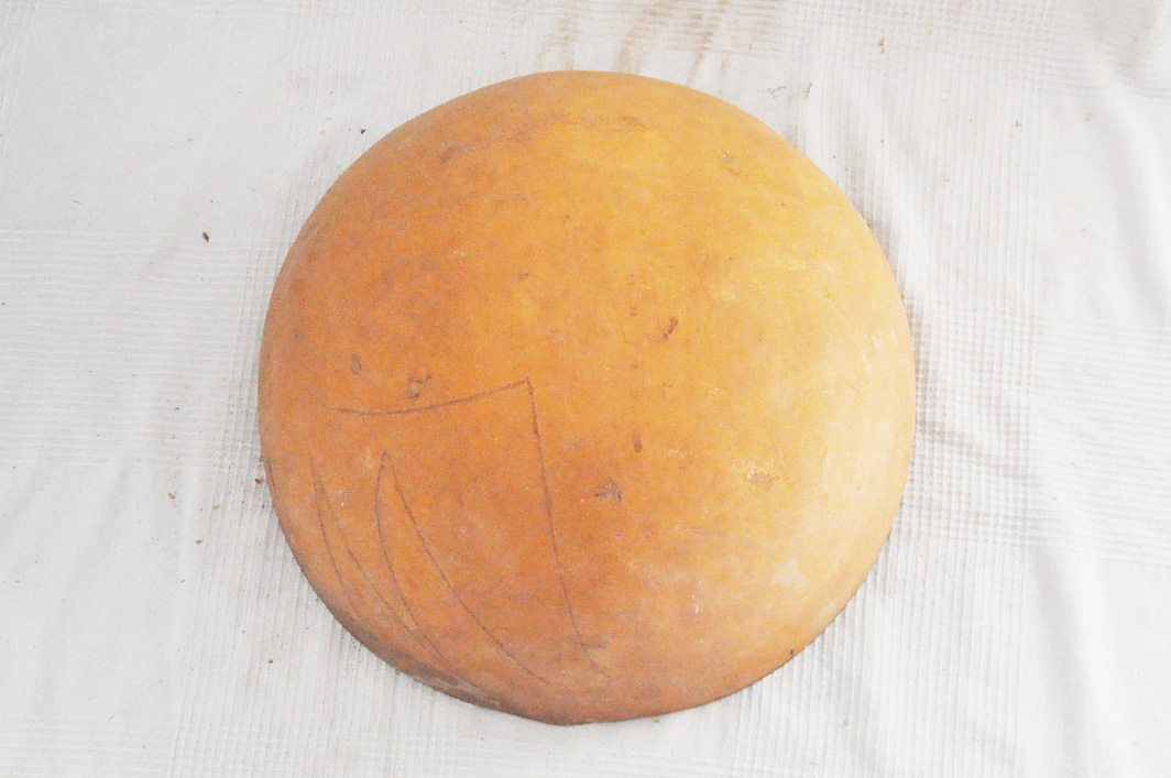 Calabash H 49 50 49 50 cm half calabash Hemispherical calabash