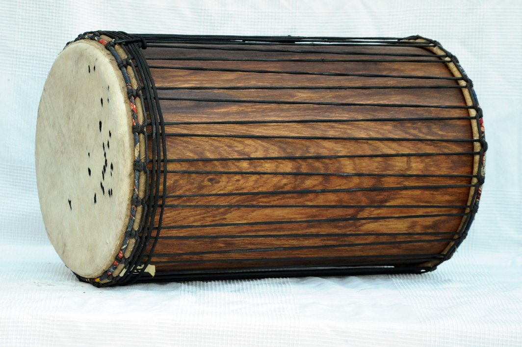 Dundubi Instrument Dundun for sale - Rosewood Mali dundunba dunun drum