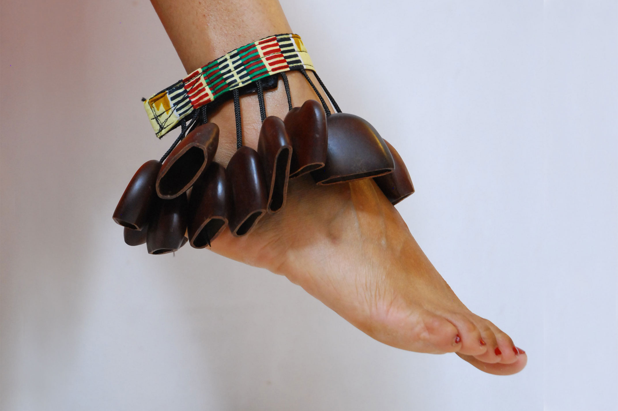 Ghana Anklet  African dance bracelet  Ghana juju dance anklet