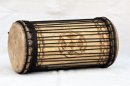 Melina traditional mounting kenkeni dunun - Guinea dunun drum