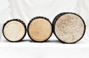 Set of parade dundun drums - Guinea mini-dunun drums set 3851