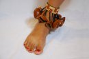 African dance bracelet - Nigeria juju dance anklet