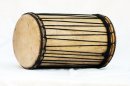 Melina traditional mounting kenkeni dunun - Guinea dunun drum