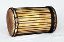 Melina traditional mounting kenkeni dunun - Guinea dunun drum