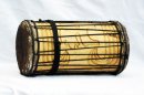 Melina traditional mounting kenkeni dunun - Guinea dunun drum