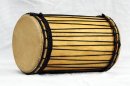 Melina traditional mounting kenkeni dunun - Guinea dunun drum