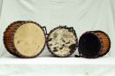 Dundun set for sale - 3 Ghana small dunun drum set