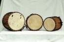 Dundun set for sale - 3 Ghana small dunun drum set