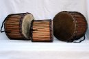 Dundun set for sale - 3 Ghana small dunun drum set