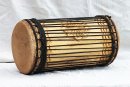 Melina traditional mounting kenkeni dunun - Guinea dunun drum