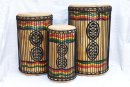 Melina (beechwood) Guinea dunun drums set