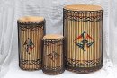Melina (beechwood) Guinea dunun drums set
