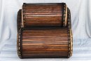 Rosewood (gueni) Guinea dunun drums set
