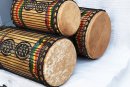 Melina (beechwood) Guinea dunun drums set