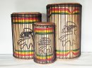 Set of dundun bass drums - Guinea dunun set 6659