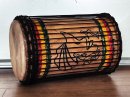 Dundun bass drums - Guinea kenkeni dunun 4 hoops mounting