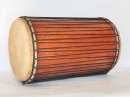 Dundun bass drums - Guinea sangban dunun 4 hoops mounting