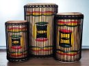 Set of dundun bass drums - Guinea dunun set
