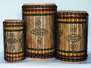 Set of dundun bass drums - Guinea dunun set