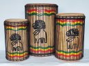Set of dundun bass drums - Guinea dunun set
