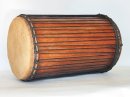 Dundun bass drums - Guinea sangban dunun 4 hoops mounting