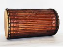 Dundun bass drums - Guinea sangban dunun 4 hoops mounting