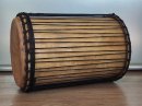 Dundun bass drums - Guinea sangban dunun 4 hoops mounting