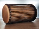 Dundun bass drums - Guinea sangban dunun 4 hoops mounting
