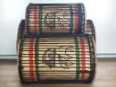 Set of dundun bass drums - Guinea dunun set