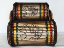 Set of dundun bass drums - Guinea dunun set