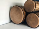Set of dundun bass drums - Guinea dunun set