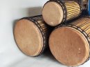 Melina (beechwood) Guinea dunun drums set
