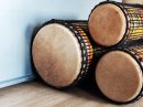 Set of dundun bass drums - Guinea dunun set