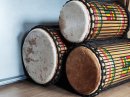 Set of dundun bass drums - Guinea dunun set