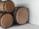 Set of dundun bass drums - Guinea dunun set