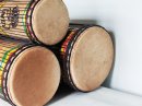 Set of dundun bass drums - Guinea dunun set