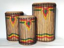 Set of dundun bass drums - Guinea dunun set 6658