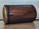 Dundun bass drums - Guinea sangban dunun 4 hoops mounting