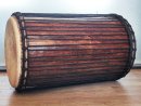 Dundun bass drums - Guinea sangban dunun 4 hoops mounting