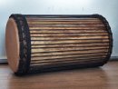 Dundun bass drums - Guinea sangban dunun 4 hoops mounting