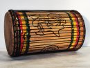 Dundun bass drums - Guinea sangban dunun 4 hoops mounting